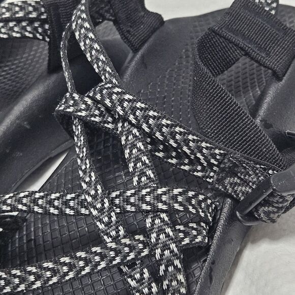Chaco Women's Black and White Strappy Sandals - Picture 5 of 8